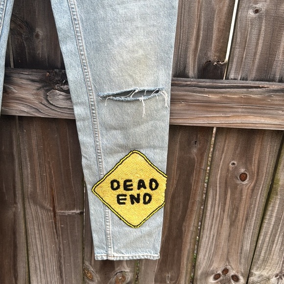 Alexander Wang slim fit light wash jeans, size 29 - Picture 2 of 9